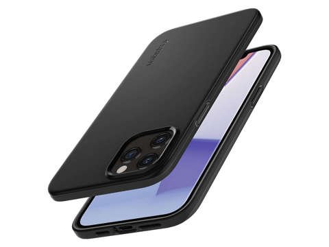 Spigen Thin Fit Hülle für Apple iPhone 12/12 Pro 6.1 Schwarz