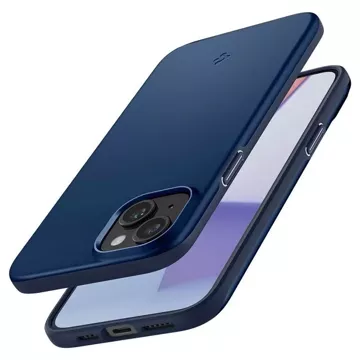 Spigen Thin Fit Hülle für iPhone 15 Plus – Blau