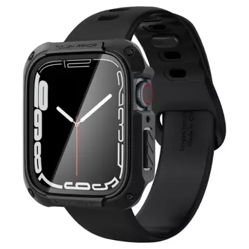 Spigen Tough Armor Apple Watch 7/8 (45 mm) schwarz