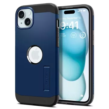 Spigen Tough Armor Mag oder MagSafe Hülle für iPhone 15 Marineblau