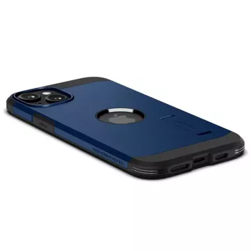 Spigen Tough Armor Mag oder MagSafe Hülle für iPhone 15 Marineblau