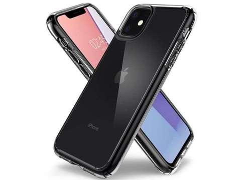 Spigen Ultra Hybrid Hülle für Apple iPhone 11 Crystal Clear Glasalogie