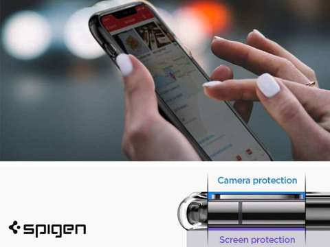 Spigen Ultra Hybrid Hülle für Apple iPhone 11 Crystal Clear Glasalogie