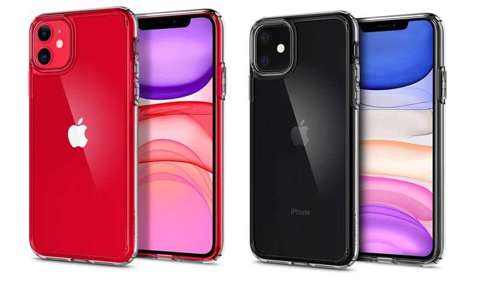 Spigen Ultra Hybrid Hülle für Apple iPhone 11 Crystal Clear Glasalogie