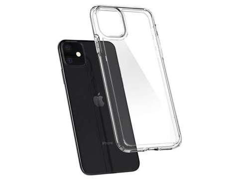 Spigen Ultra Hybrid Hülle für Apple iPhone 11 Crystal Clear Glasalogie