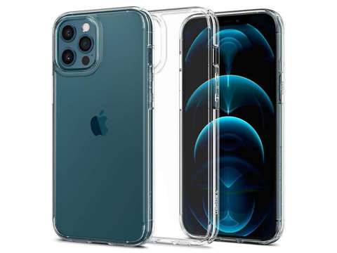 Spigen Ultra Hybrid Hülle für Apple iPhone 12/12 Pro 6.1 Kristallklares Alogieglas