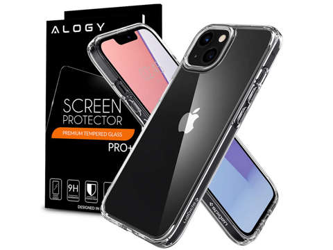 Spigen Ultra Hybrid Hülle für Apple iPhone 13 Kristallklares Glas