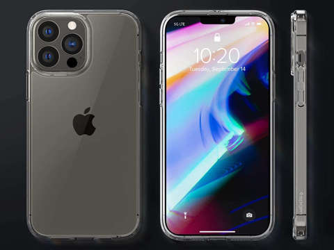 Spigen Ultra Hybrid Hülle für Apple iPhone 13 Pro Kristallklares Glas