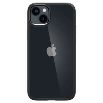 Spigen Ultra Hybrid Hülle für Apple iPhone 14 Mattschwarzes Glas