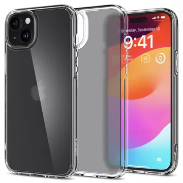 Spigen Ultra Hybrid-Hülle für iPhone 15 Plus – transparent