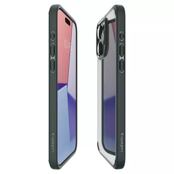 Spigen Ultra Hybrid-Hülle für iPhone 15 Pro Max – dunkelgrün