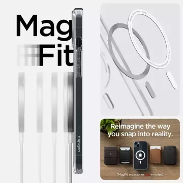 Spigen Ultra Hybrid Mag MagSafe Hülle für Apple iPhone 14 Weiß