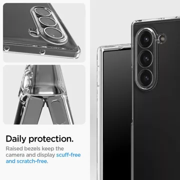 Spigen Ultra Hybrid Pro Schutzhülle für Galaxy Z Fold 6 Crystal Clear