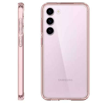 Spigen Ultra Hybrid Schutzhülle für Samsung Galaxy S23 Rose Crystal Glass