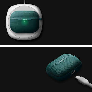 Spigen Urban Fit Hülle für Apple AirPods Pro Midnight Green