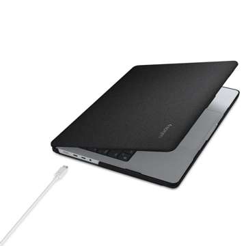 Spigen Urban Fit Hülle für Apple Macbook Pro 16 2021-2022 Schwarz