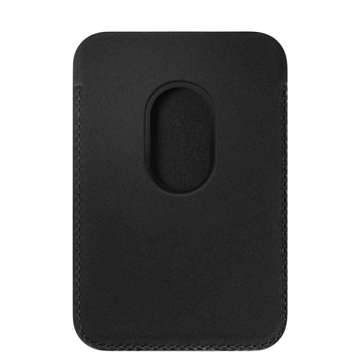 Spigen Valentinus Magsafe Card Holder magnetische Dokumententasche für Magsafe für iPhone 12/13 Schwarz