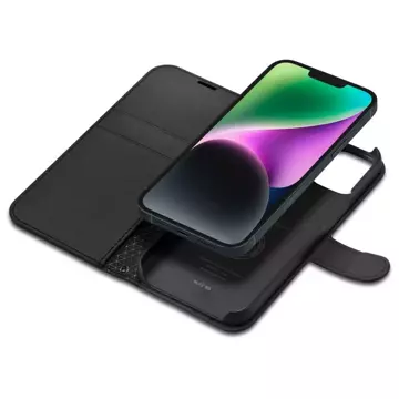 Spigen Wallet S Schutzhülle für Apple iPhone 14 Schwarz