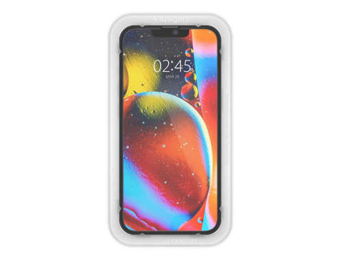 Spigen x2 ALM Glas.tR FC Glas für Apple iPhone 13/13 Pro / 14 Schwarz