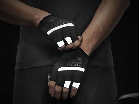 Sport Radfahren Fahrradhandschuhe zum Radfahren fingerlose Handschuhe L RockBros