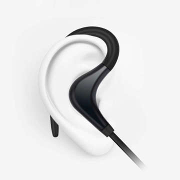 Sports In-Ear-Bluetooth-Kopfhörer Alogy Sports Lauf-Headset Schwarz