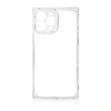 Square Clear Case Hülle für iPhone 13 Pro transparente Gelhülle