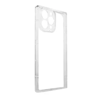 Square Clear Case Hülle für iPhone 13 Pro transparente Gelhülle