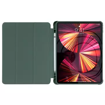 Stand Tablet Case Smart Cover Hülle für iPad Pro 12.9'' 2021 mit Standfunktion grün