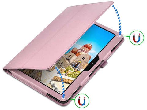 Ständerabdeckung Alogy Ständer für Lenovo Tab M10 10.1 TB-X505 F / L Pink Foil Stylus Pen