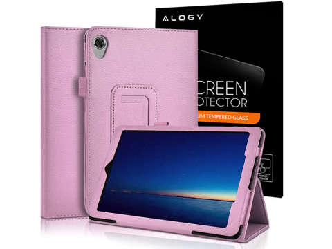 Ständerabdeckung Alogy Ständer für Lenovo Tab M8 TB-8505 Rosa Glas