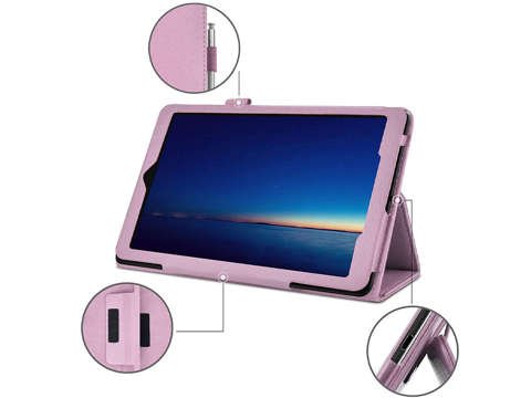 Ständerabdeckung Alogy Ständer für Lenovo Tab M8 TB-8505 Rosa Glas