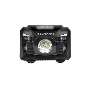 Stirnlampe Superfire HL06, 500 lm, USB