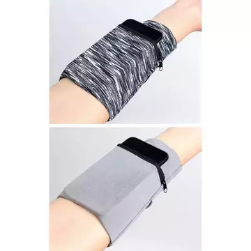 Stoffarmband für Lauffitness in Tarnblau