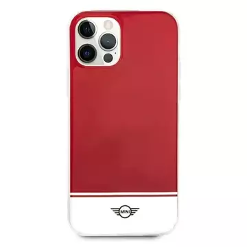 Stripe Collection Hardcase-Handyhülle für iPhone 12/12 Pro rot/rot