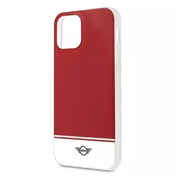 Stripe Collection Hardcase-Handyhülle für iPhone 12/12 Pro rot/rot