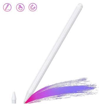 Stylus Pen M2 für Apple iPad Air, Pro, Mini mit Palm Rejection Weiß