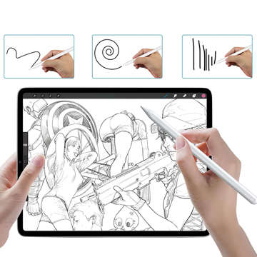 Stylus Pen M2 für Apple iPad Air, Pro, Mini mit Palm Rejection Weiß