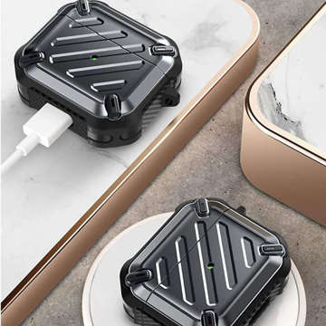 Supcase Unicorn Beetle Pro gepanzerte Hülle für Apple AirPods 3 Black