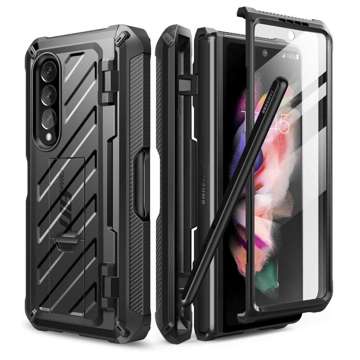 Supcase Unicorn Beetle Pro gepanzerte Hülle für Samsung Galaxy Z Fold 3 Schwarz