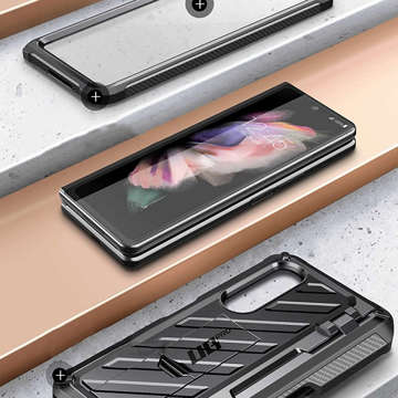 Supcase Unicorn Beetle Pro gepanzerte Hülle für Samsung Galaxy Z Fold 3 Schwarz