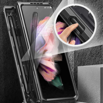 Supcase Unicorn Beetle Pro gepanzerte Hülle für Samsung Galaxy Z Fold 3 Schwarz