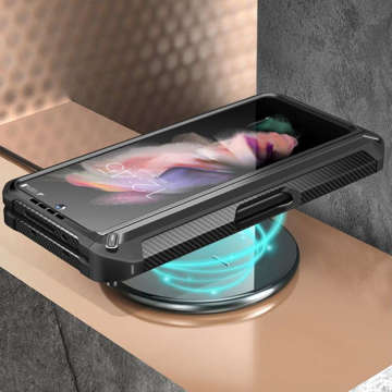 Supcase Unicorn Beetle Pro gepanzerte Hülle für Samsung Galaxy Z Fold 3 Schwarz