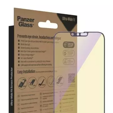 Szkło PanzerGlass Ultra-Wide Fit für iPhone 14 Plus / 13 Pro Max 6,7" Displayschutz Antibakteriell Easy Aligner Inklusive Anti-Blaulicht 2793