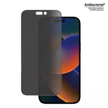 Szkło PanzerGlass Ultra-Wide Fit für iPhone 14 Pro Max 6,7" Sichtschutz Antibakteriell Easy Aligner Inklusive P2786