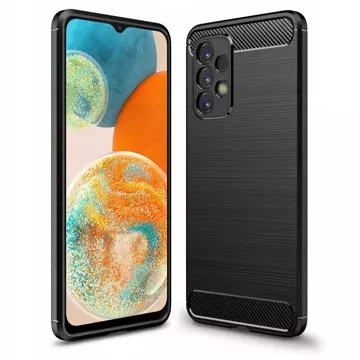 TPUCarbon-Hülle für Samsung Galaxy A23 5G Schwarz