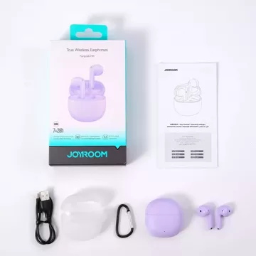 TWS Joyroom Funpods Series JR-FB1 Bluetooth 5.3 kabellose Kopfhörer – Lila