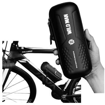 Tasche Flaschentasche Fahrradhalter Wildman Bag E3 0.8l Schwarz