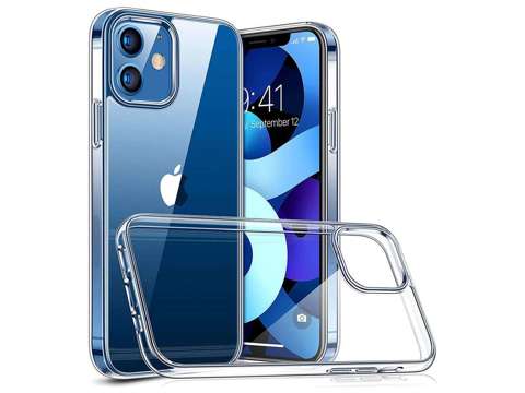 Tasche Hülle für Apple iPhone 12 Mini 5.4 Silikon klar Alogy Glas