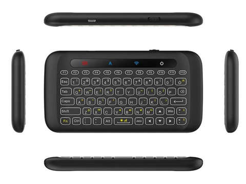 Tastatur Drahtloses, hintergrundbeleuchtetes Alogy RGB LED Wireless TouchPad H20 Alogy-Maus