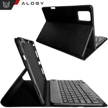 Tastaturhülle für Lenovo Tab M11 10,95 Zoll TB330FU / TB330XU / TB331FC Bluetooth-Tastaturhülle Alogy Schwarz